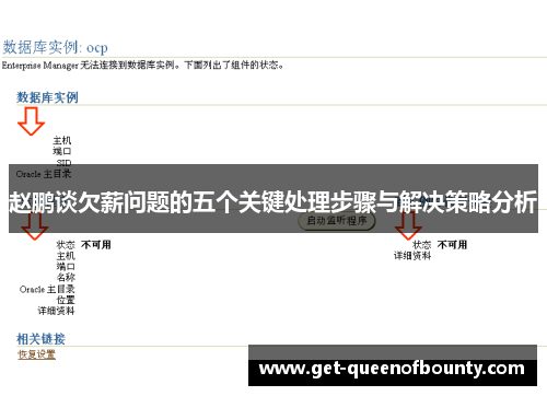赵鹏谈欠薪问题的五个关键处理步骤与解决策略分析